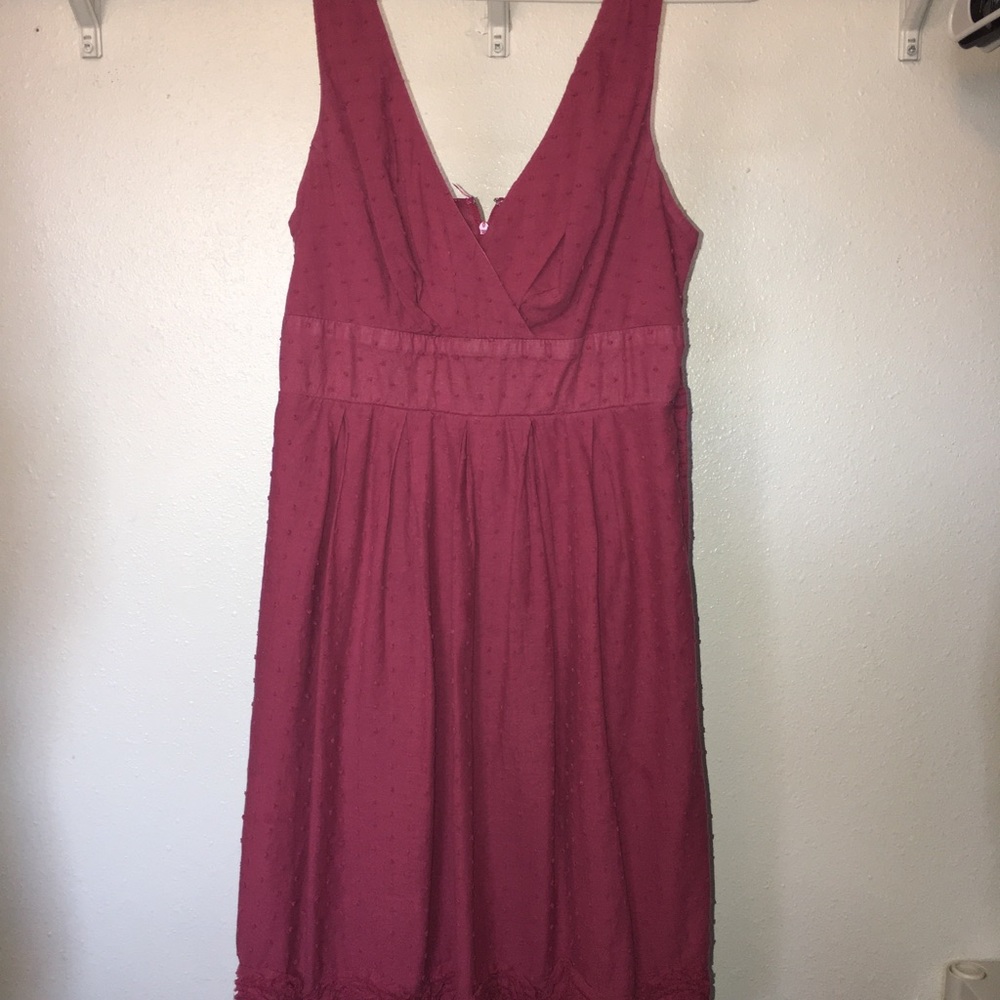 Pink, textured, maurices dress